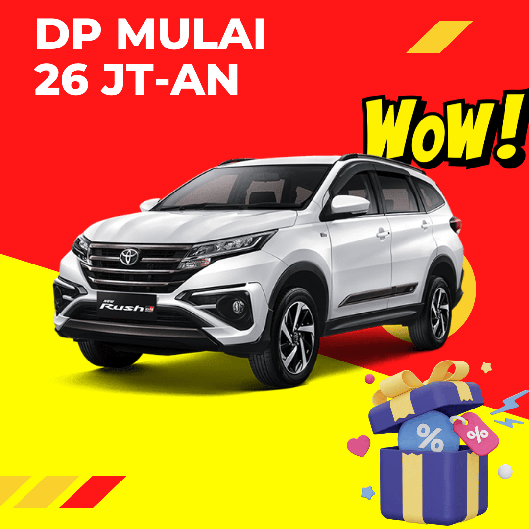 dealer toyota jaktim - harga rush - kredit rush